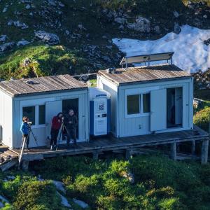 Das Überwachungsteam bei der Arbeit (c) weyrichfoto.ch