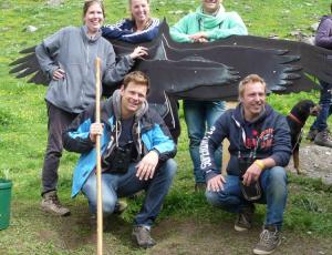 Unser Holländische Dream Team, welches Schils zurück in die Schweiz gebracht hat (von links nach rechts: Marije de Meer, Jaap Denee, Hetty Sinnema, Hans Pohlmann und Andries Zijlstra). Ganz herzlichen Dank für die riesige Unterstützung!