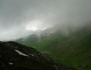 Gewitterwolken über dem Tannsee