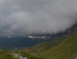 Noch hat es ein helles Fenster am Horizont