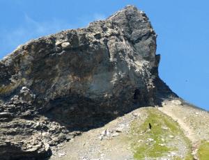 Luzerna und Fortunat unterhalb des Henglihorns