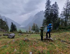 Trotz regnerischem Wetter haben uns 271 Freiwillige beim Internationalen Bartgeierbeobachtungstag unterstützt (c) Elias Bader