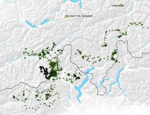 GPS Lokalisationen von Fredueli vom Januar und Februar 2019